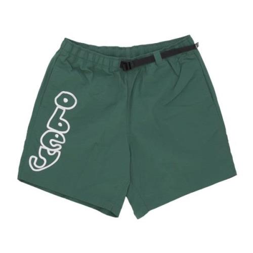 Casual Shorts Obey , Green , Heren