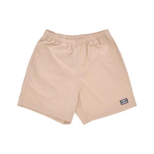 Casual Shorts Obey , Brown , Heren