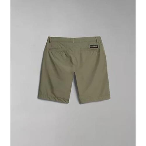 Stijlvolle Casual Shorts voor Mannen Napapijri , Green , Heren