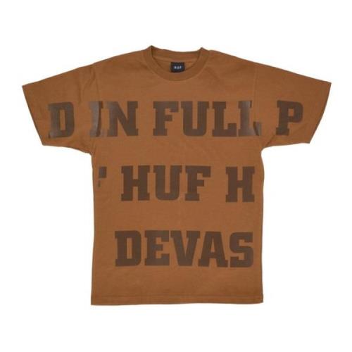 T-Shirts HUF , Brown , Heren