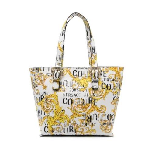 Witte Schoudertas voor Vrouwen Versace Jeans Couture , Yellow , Dames