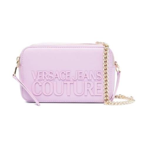 Shoulder Bags Versace Jeans Couture , Purple , Dames