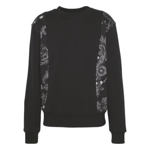 Zwarte Sweaters Versace Jeans Couture , Black , Heren