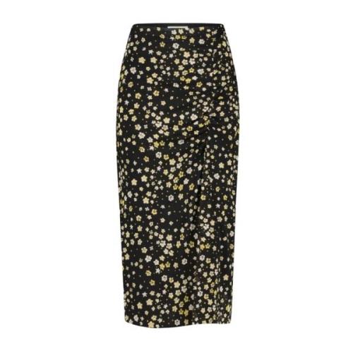 Gedrapeerde Jessy Midi Rok Fabienne Chapot , Multicolor , Dames