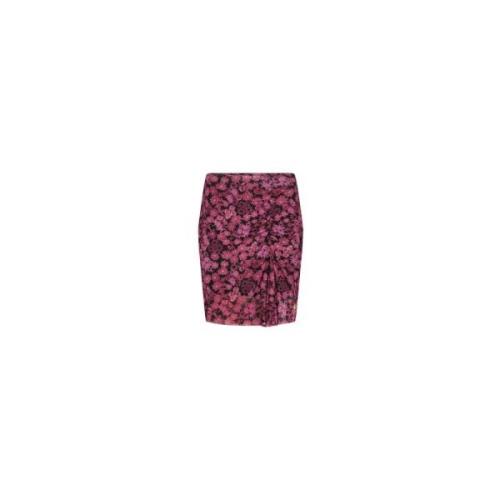 Aansluitende rok met gedrapeerd detail Fabienne Chapot , Pink , Dames