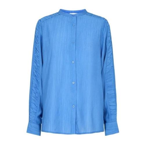 Asta 2 Shirt in Marina Blue Levete Room , Blue , Dames