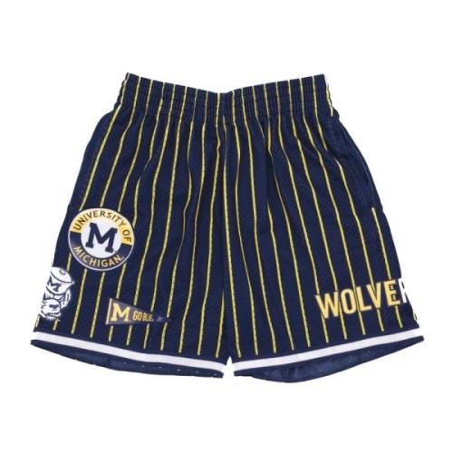 Casual Shorts Mitchell & Ness , Blue , Heren