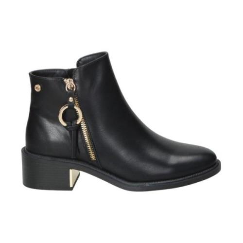 Ankle Boots Xti , Black , Dames