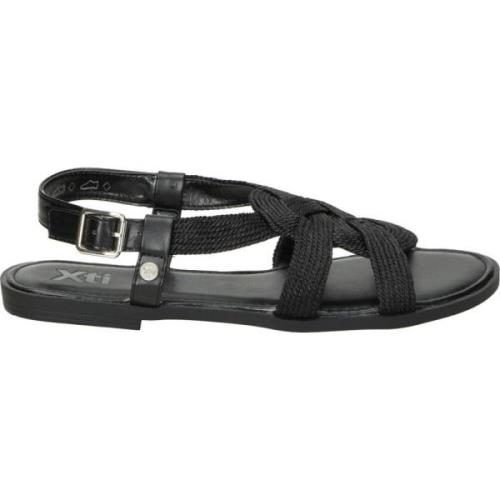 Sandals Xti , Black , Dames