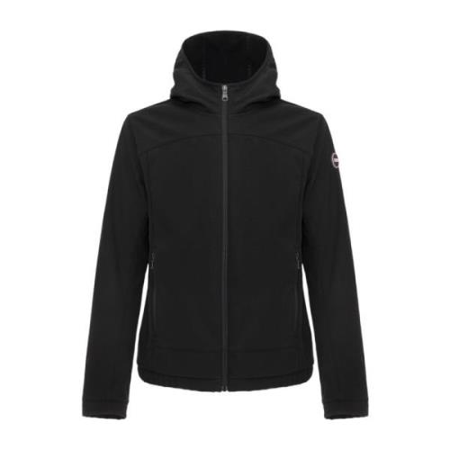 Zwarte Aw23 Waterdichte Softshell Jas Colmar , Black , Heren