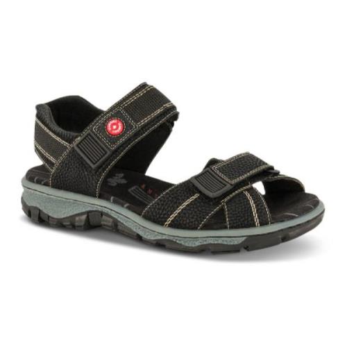 Comfortabele Trekking Sandalen Rieker , Black , Dames