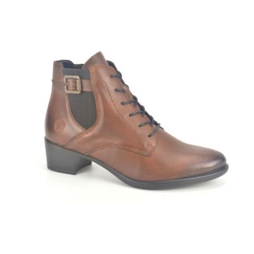 Cognac Botje N. 3cm Remonte , Brown , Dames