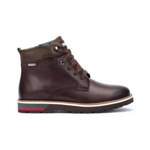 Pirineos Leren Urban Laarzen Pikolinos , Brown , Heren