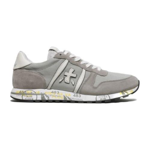 Grigio Noos Heren Sneakers Premiata , Gray , Heren