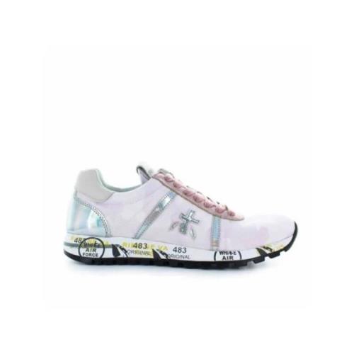 Camouflage Sneakers voor modebewuste vrouwen Premiata , Pink , Dames