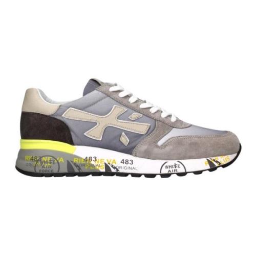 Mick 5691 Sneakers van Kwaliteitsmaterialen Premiata , Gray , Heren