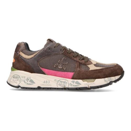 Bruine Sneakers Premiata , Brown , Heren