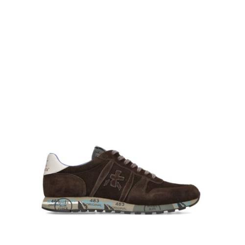 Vintage Suede Bruine Sneaker - Maat 41 Premiata , Brown , Heren