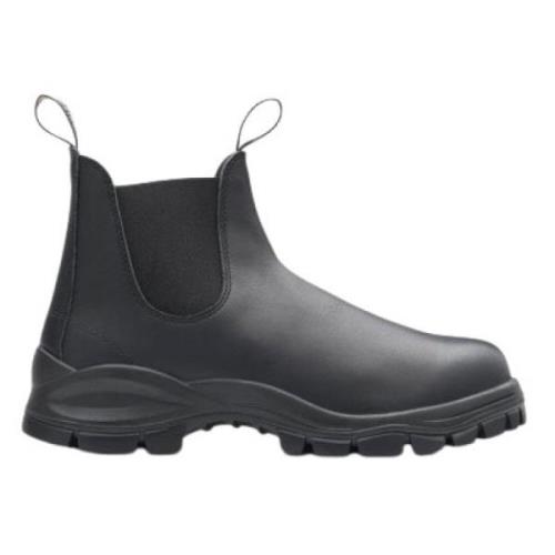 Veelzijdige Unisex Chelsea Laarzen Blundstone , Black , Heren