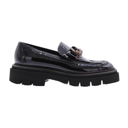 Mocassin Luca Grossi , Black , Dames