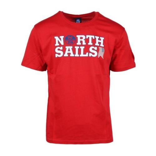 T-Shirts North Sails , Red , Heren