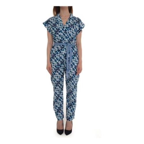 Talia cotton tracksuit Suncoo , Blue , Dames