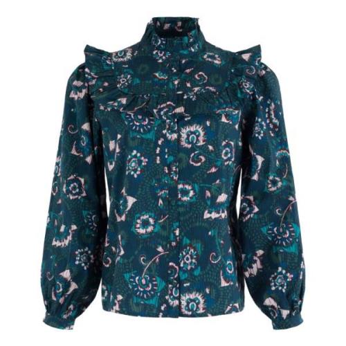 Gedrukte blouses Suncoo , Multicolor , Dames