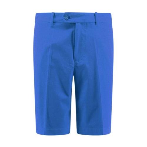 Technische Stof Bermuda Shorts J.Lindeberg , Blue , Heren
