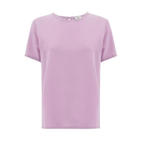 T-shirt Etro , Purple , Dames