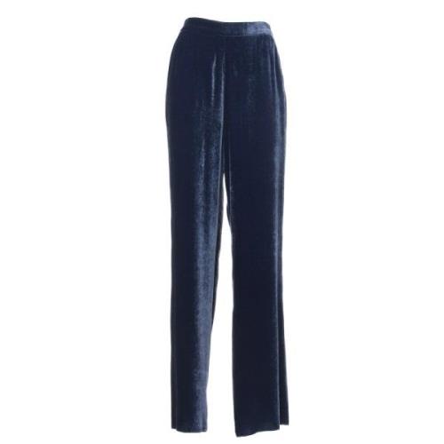 Wijde broek Etro , Blue , Dames