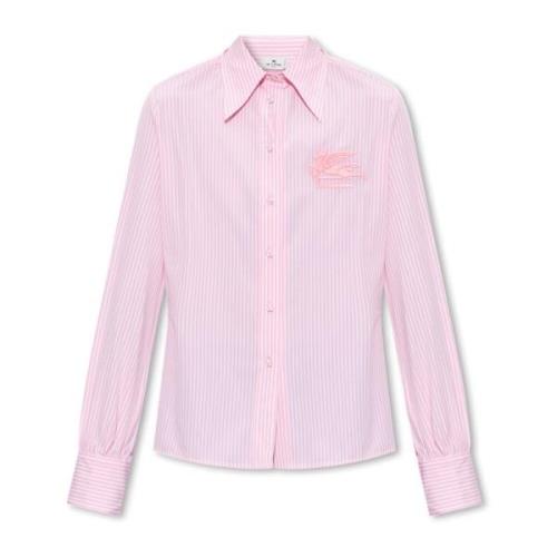 Gestreept shirt Etro , Pink , Dames