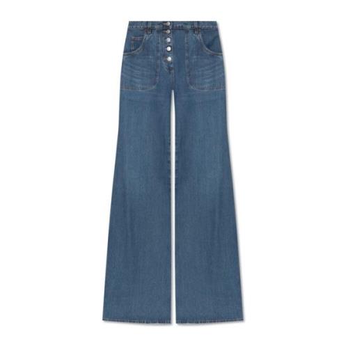 High-waisted jeans Etro , Blue , Dames