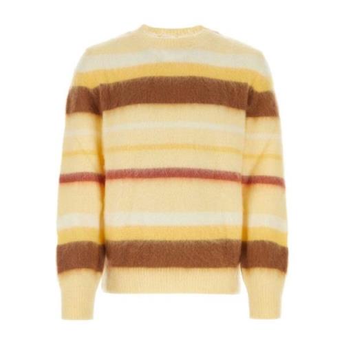 Geborduurde Mohair Trui Etro , Multicolor , Heren