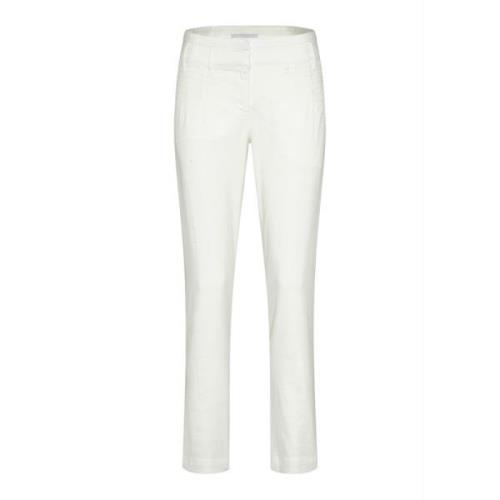 Cropped Jeans Cinque , White , Dames