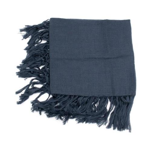 Luxe Winter Sjaal voor Vrouwen Brunello Cucinelli , Blue , Dames
