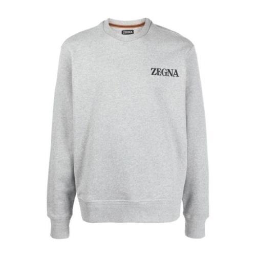 Sweatshirt Ermenegildo Zegna , Gray , Heren