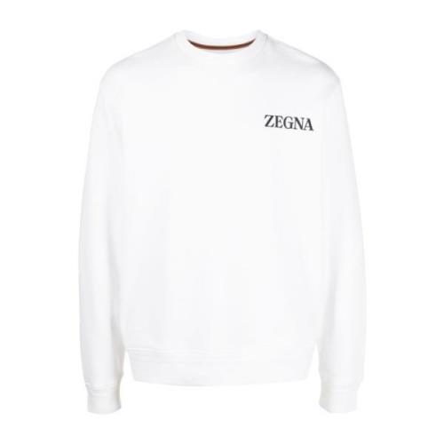 Sweatshirt Ermenegildo Zegna , White , Heren