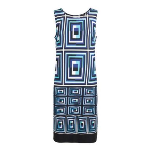 Zwarte Jurken, Elegante Stijl Joseph Ribkoff , Blue , Dames