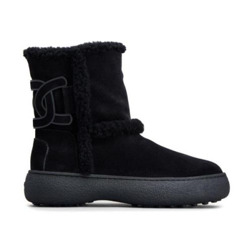 B999 Scarpa - Stijlvolle en comfortabele Winterlaarzen Tod's , Black ,...