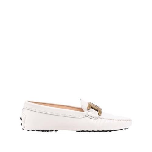 Kate Gommino Driving Shoes Tod's , White , Dames