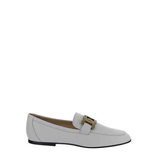 Platte witte schoenen, klassieke stijl Tod's , White , Dames