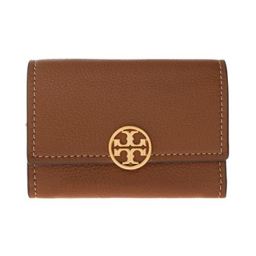 Portemonnee/kaarthouder Tory Burch , Brown , Dames