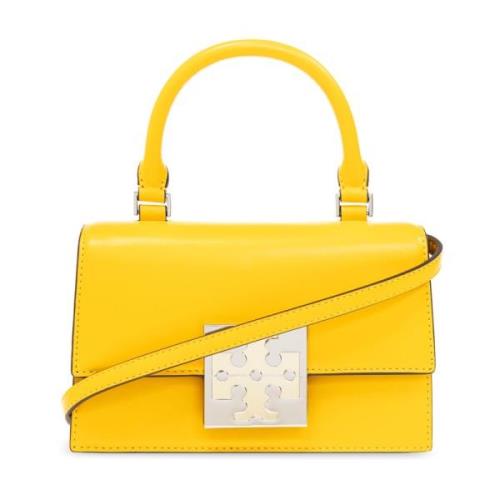 ‘Bon Bon Mini’ schoudertas Tory Burch , Yellow , Dames