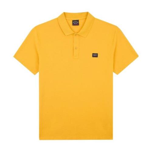 Polo Shirts Paul & Shark , Yellow , Heren
