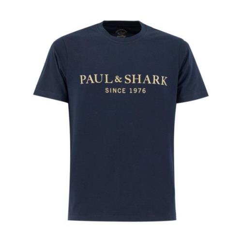 Trainings T-Shirts Paul & Shark , Blue , Heren