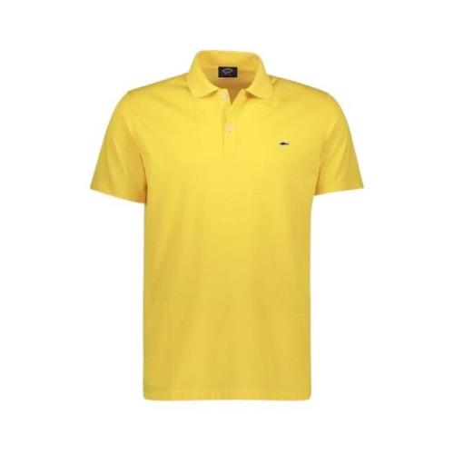 Polo Shirt Paul & Shark , Yellow , Heren
