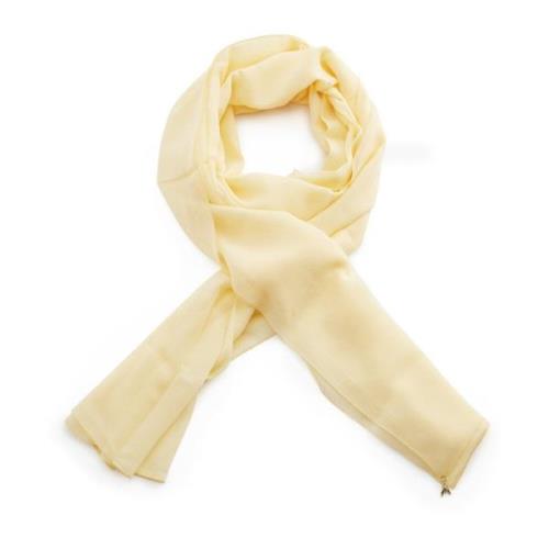 Stola  sjaal elegante zijden sjaal gestolen Patrizia Pepe , Yellow , D...