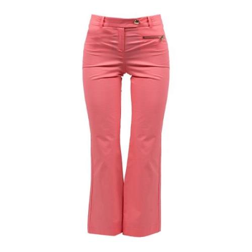 Laagbouw cropped broek Patrizia Pepe , Pink , Dames