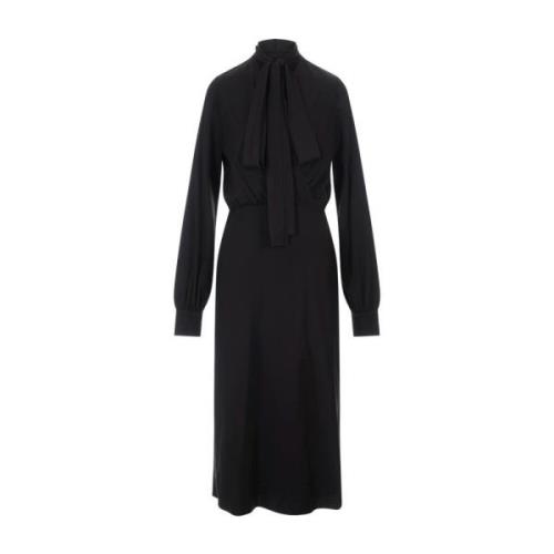 Maxi Jurk Sportmax , Black , Dames