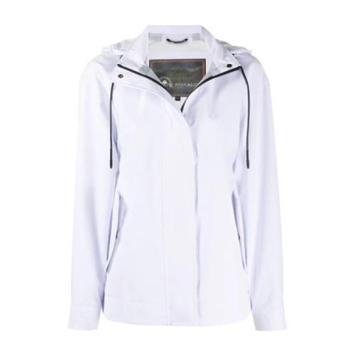 Stijlvol Wit Logo Jack Moose Knuckles , White , Dames